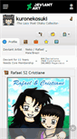 Mobile Screenshot of kuronekosuki.deviantart.com