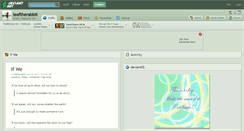 Desktop Screenshot of leaftherabbit.deviantart.com