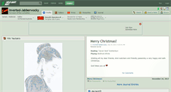 Desktop Screenshot of inverted-jabberwocky.deviantart.com