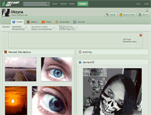 Tablet Screenshot of olszyna.deviantart.com