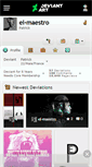 Mobile Screenshot of el-maestro.deviantart.com