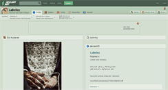 Desktop Screenshot of labellez.deviantart.com