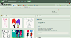 Desktop Screenshot of darkemogirl4.deviantart.com