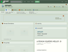 Tablet Screenshot of piplupplz.deviantart.com