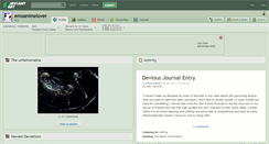 Desktop Screenshot of emoanimelover.deviantart.com