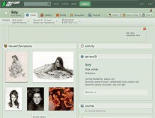 Tablet Screenshot of ikoy.deviantart.com
