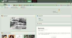 Desktop Screenshot of efeu.deviantart.com