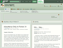 Tablet Screenshot of mothernight92.deviantart.com