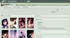 Desktop Screenshot of fuchsiagrrrl.deviantart.com