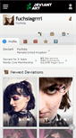 Mobile Screenshot of fuchsiagrrrl.deviantart.com