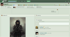 Desktop Screenshot of clazz-x1.deviantart.com