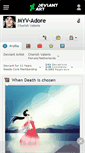 Mobile Screenshot of myv-adore.deviantart.com