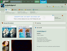 Tablet Screenshot of andasnyligenx3.deviantart.com
