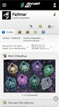 Mobile Screenshot of fallimar.deviantart.com