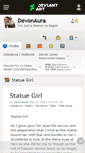 Mobile Screenshot of devonaura.deviantart.com