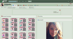 Desktop Screenshot of chibibeebee.deviantart.com