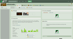 Desktop Screenshot of anthrocondo.deviantart.com