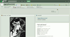 Desktop Screenshot of kagomeresurrected.deviantart.com