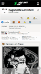 Mobile Screenshot of kagomeresurrected.deviantart.com