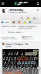 Mobile Screenshot of lilpinkkirby.deviantart.com