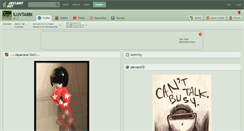 Desktop Screenshot of iluvtabbi.deviantart.com