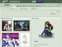 Tablet Screenshot of mihlfias.deviantart.com