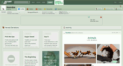 Desktop Screenshot of moondoe.deviantart.com