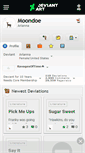 Mobile Screenshot of moondoe.deviantart.com
