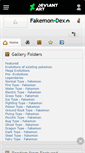 Mobile Screenshot of fakemon-dex.deviantart.com