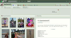 Desktop Screenshot of mystfearie93.deviantart.com