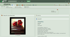 Desktop Screenshot of mshopalong.deviantart.com