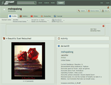 Tablet Screenshot of mshopalong.deviantart.com