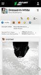 Mobile Screenshot of dressed-in-white.deviantart.com