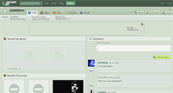 Desktop Screenshot of julietdawn.deviantart.com