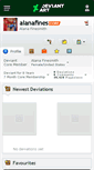 Mobile Screenshot of alanafines.deviantart.com