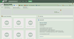 Desktop Screenshot of barone-studio.deviantart.com
