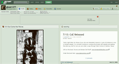 Desktop Screenshot of ghost1377.deviantart.com