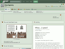 Tablet Screenshot of drawingremy.deviantart.com
