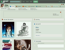 Tablet Screenshot of kitsa.deviantart.com