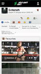 Mobile Screenshot of g-moneh.deviantart.com