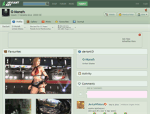 Tablet Screenshot of g-moneh.deviantart.com