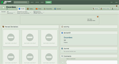 Desktop Screenshot of encordees.deviantart.com
