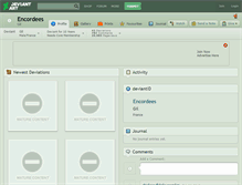Tablet Screenshot of encordees.deviantart.com