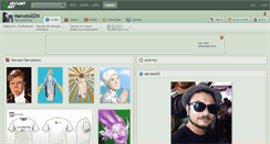 Desktop Screenshot of marcelodzn.deviantart.com