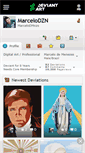 Mobile Screenshot of marcelodzn.deviantart.com