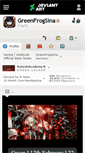 Mobile Screenshot of greenfrogsina.deviantart.com