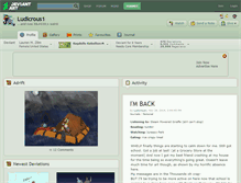 Tablet Screenshot of ludicrous1.deviantart.com