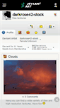 Mobile Screenshot of darkrose42-stock.deviantart.com
