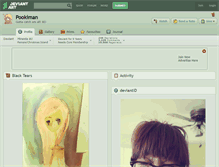 Tablet Screenshot of pookiman.deviantart.com