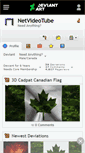 Mobile Screenshot of netvideotube.deviantart.com